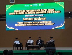Pelantikan Pengurus Dan Raker DDII Sulsel Masa Bakti 2025-2030. Di Rangkaikan Seminar Nasional