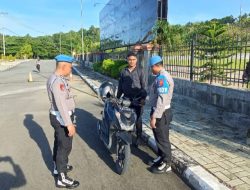 Bid Propam Polda Papua Lakukan Gaktiblin Pemeriksaan Kendaraan Bermotor di Lingkungan Polda Papua