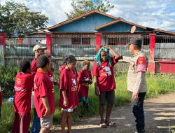 POLRES JAYAWIJAYA LAKSANAKAN PEMBINAAN KARAKTER MELALUI OPERASI RASAKA CARTENZ 2025 DI RUMAH PENGUNGSI YALI-YAHUKIMO