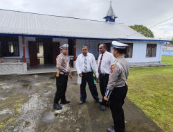 Pastikan Giat Ibadah Kenaikan Isa Al-Masih Aman, Polres Biak Polda Papua Gelar Pengamanan dan Patroli Mobile