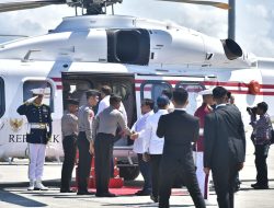 Helikopter AW 189 Polri Melaksanakan Pelayanan Penerbangan Kepresidenan untuk Presiden RI dan Presiden Perancis dengan Sukses