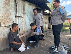 OPERASI RASAKAN CARTENZ 2025: SUBSATGAS KELADI SAGU POLRES JAYAWIJAYA GELAR PELAYANAN KESEHATAN DI KAMPUNG WALANI