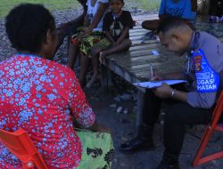 Satgas Keladi Sagu Gelar Bakti Kesehatan Gratis di Kabupaten Yalimo