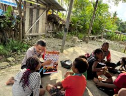 Hadirkan kembali rasa Kebahagiaan dari Anak-anak Papua, Subsatgas Si-Ipar Hadir kembali di Kampung Mbuah Tengah, Kab.Nduga