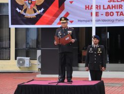 Polda Papua Gelar Upacara Peringatan Hari Lahir Pancasila
