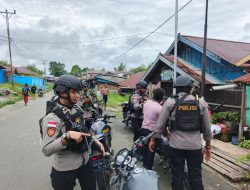 ‎Pastikan Rasa Aman Kepada Masyarakat, Polres Mappi Tingkatkan Patroli Dialogis