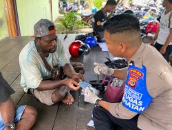 Satgas Keladi Sagu Gelar Pelayanan Kesehatan Gratis bagi Warga Di Sentani