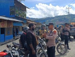 Dihari Raya Idul Adha, Polres Tolikara Laksanakan Pemantauan Kamtibmas
