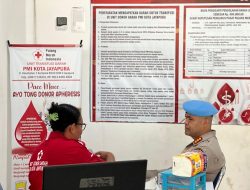 Menyambut Hut Bhayangkara Ke-79, Bid Propam Polda Papua Gelar Giat Bakti Sosial Donor Darah
