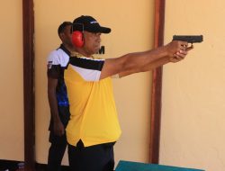 SPN Polda Papua Gelar Lomba Menembak dalam Rangka Hari Bhayangkara ke-79