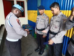 Bid Propam Polda Papua Laksanakan Sidak Kesiapsiagaan Personel Jaga di Sejumlah Pos Menjelang Hari Bhayangkara ke-79