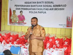 Rully Marten Meraudje Apresiasi Bantuan Polri: Sembako dan Air Bersih “Bantuan Ini Sangat Bermanfaat”