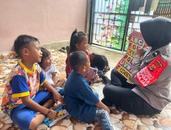 Operasi Rasaka Cartenz Berikan Ilmu Pengetahuan Melalui Edukasi Kepada Anak-Anak