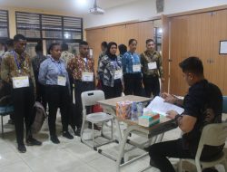 Hari Ke-2 Polda Papua Gelar Tes PMK dan Wawancara Bagi Peserta Calon Bintara Polri T. A 2025