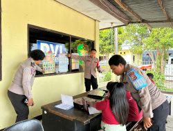 Subsatgas SI-IPAR Polres Jayawijaya Edukasi Anak-anak dalam Rangka Operasi Rasaka Cartenz 2025