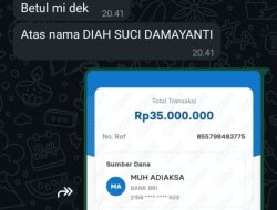 Adiaksa Korban Penipuan Desak Polisi Tangkap Pelaku Penjualan Mobil Fiktif