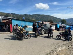 Inovatif dan Humanis, Polres Tolikara Gandeng Komunitas Ojek dalam Patroli Siaga Pasca HUT Bhayangkara ke-79