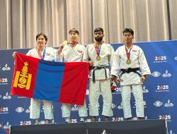 Anggota Polresta Jayapura Kota Polda Papua Juara Judo di Ajang Internasional