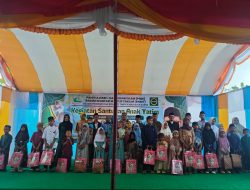 Kapolsek Bonggo Hadiri Kegiatan Sosial Santunan Kepada Anak Yatim Se – Wilayah Distrik Bonggo