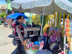 Tim Anggrek Hitam Polwan Ditsamapta Polda Papua Gelar Patroli Dialogis di Jayapura Utara