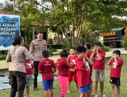 Polres Jayawijaya Gelar Kegiatan Edukatif Bersama Anak-anak dalam Rangka Operasi Rasaka Cartenz 2025