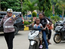 Hari Keempat Operasi Patuh Cartenz 2025, Polda Papua Tilang 48 Pengendara di Tengah Padatnya Arus Kendaraan