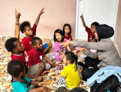 Operasi Rasaka Cartenz Rutin Mengajar, Hadirkan Ilmu bagi Anak-Anak Putus Sekolah