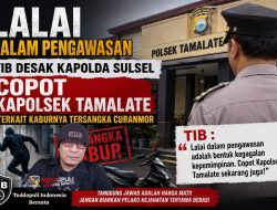 TIB Desak Kapolda Sulsel Copot Kapolsek Tamalate Terkait Kasus Kaburnya Tersangka Curanmor Sekaligus Penadah 