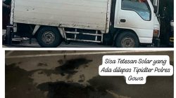 Mobil Box Milik Mafia BBM Diamankan Polres Gowa, Sopir Sebut Nama Mansyur Alias Cacolle  