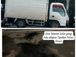 Mobil Box Milik Mafia BBM Diamankan Polres Gowa, Sopir Sebut Nama Mansyur Alias Cacolle  