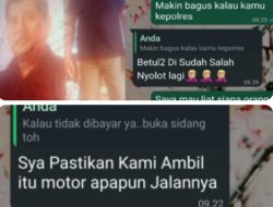 Supervisor FIF Cabang Pare Pare Ingin Tarik Paksa Unit Motor Dengan Membawa Nama Polres Pare Pare 