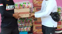 IKMC Menyerahkan donasi untuk korban kebakaran MARBO TALLO ke Ormas LASKAR GARUDA INDONESIA BERSATU