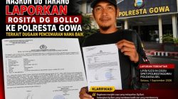 Daeng Bollo Dilaporkan Ke Polresta Gowa Usai Tuduh Daeng Tarang Sekongkol Tangkap Daeng Bani 